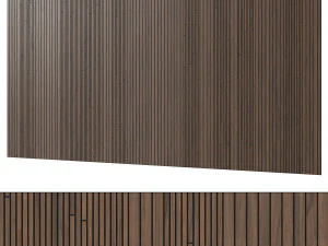 Decorative wall 308 3D Model