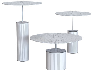 Antonio Lupi Biblio Tables 3D मॉडल