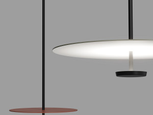 Hanging lamps Vibia Flat Modelo 3D