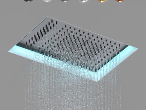 판티니 루비네티 오버헤드 샤워기 3D 모델