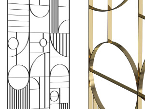 Decorative partition 027 Modelo 3D