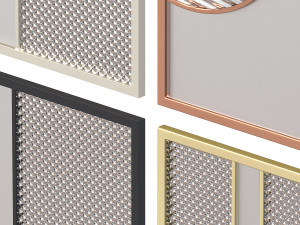 Decorative partition 028 3D Model