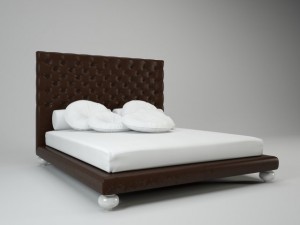 bed ego di notte Modelo 3D