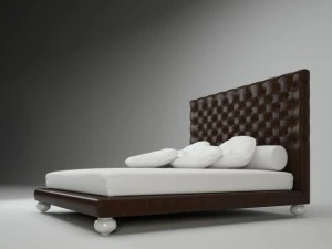 bed ego di notte 3D Model
