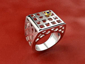 bague 01 Modèle 3D
