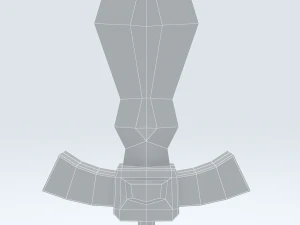 fantasy sword 3D Model