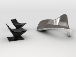 curvesofa Modelo 3D