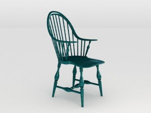 country chair01 Modelo 3D