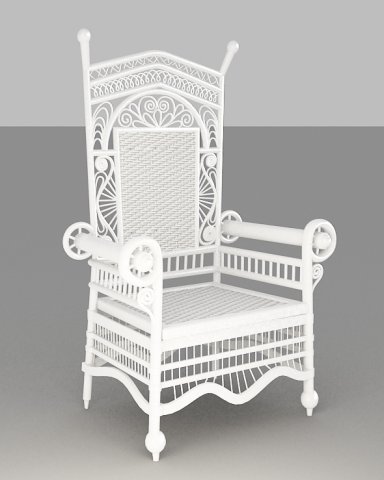 countrychair02 3D Model .c4d .max .obj .3ds .fbx .stl .blend 