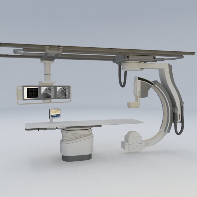 x ray machine fd10 Modelo 3D .c4d .max .obj .3ds .fbx .stl .blend 
