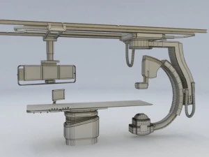x ray machine fd10 3D Model