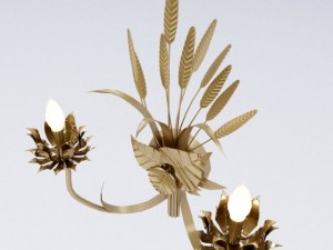 rice wall lamp Modelo 3D