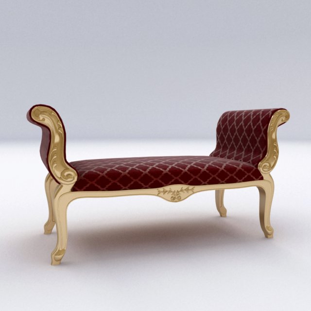 doha bench Modelo 3D .c4d .max .obj .3ds .fbx .stl .blend 