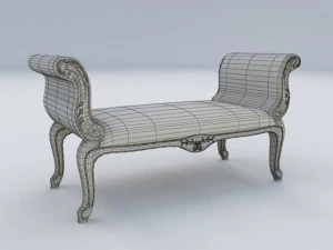 banco de doha Modelo 3D