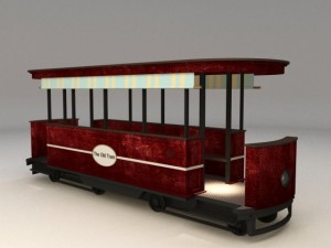 red old tran Modelo 3D