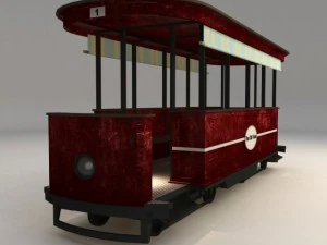 red old tran 3D Model