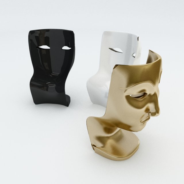thai face chair Modèle 3D .c4d .max .obj .3ds .fbx .stl .blend 