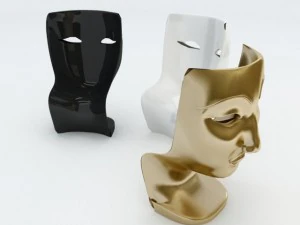 thai face chair 3D Model