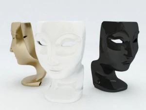 cadeira facial tailandesa Modelo 3D