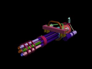 minim134 3D Model