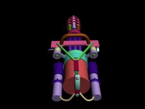 minim134 3D Model