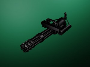 m134 machine Model 3D