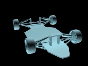 supercar Model 3D