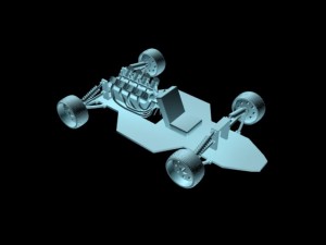 supercar 3D Model