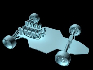 supercar 3D Model