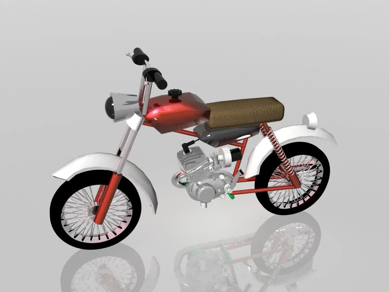 motorcycle karpaty 3D Model .c4d .max .obj .3ds .fbx .stl .blend 
