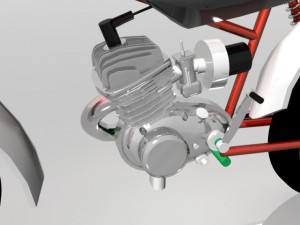 motorcycle karpaty 3D Model