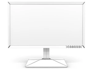 monitor samsung s27 850d 3d model 3D Model