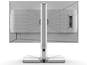 monitor samsung s27 850d 3d model 3D Model