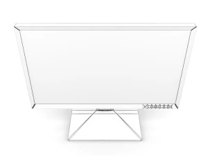 monitor samsung s27 850d 3d model 3D Model