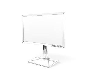 monitor samsung s27 850d 3d model Model 3D