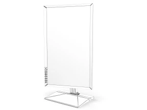 monitor samsung s27 850d 3d model 3D Model