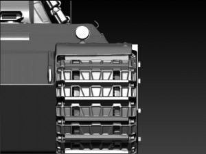 panther tank hd 3D Модель
