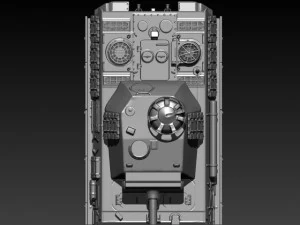 panther tank hd 3D Model