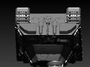 panther tank hd 3D Model
