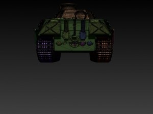 panther tank hd 3D Модель