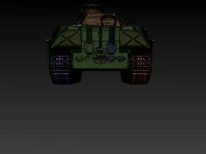 panther tank hd 3D Model