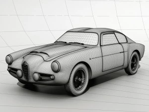 alfa romeo 1900 ssz 3D Model