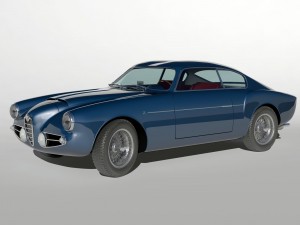 alfa romeo 1900 ssz 3D Model