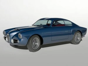 alfa romeo 1900 ssz 3D Model