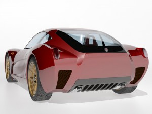 original concept alfaromeo 1900 ss 3D Model