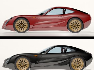 original concept alfaromeo 1900 ss 3D Model