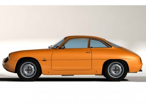 alfa romeo giulietta sz 1960 3D Model