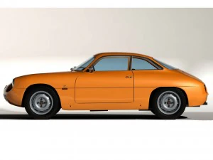 alfa romeo giulietta sz 1960 3D Model