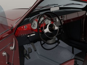 1958 alfa romeo giulietta sprint veloce Modèle 3D