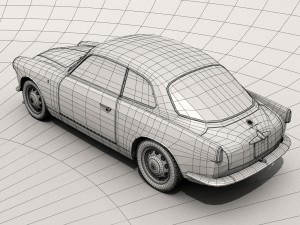 1958 alfa romeo giulietta sprint veloce Modèle 3D